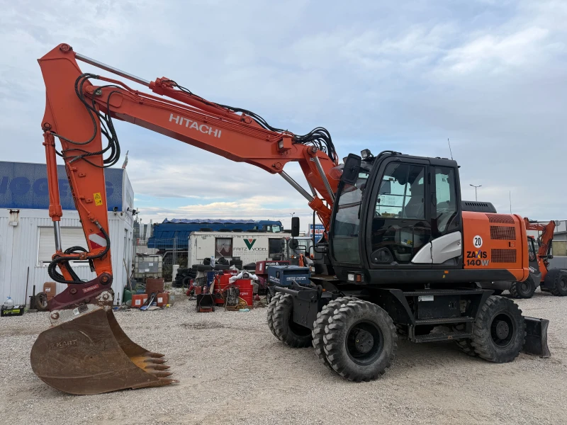 Багер Hitachi ZX 140W-5B, снимка 4 - Индустриална техника - 52537581