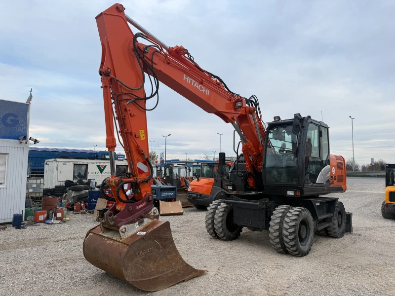 Багер Hitachi ZX 140W-5B, снимка 2 - Индустриална техника - 52537581