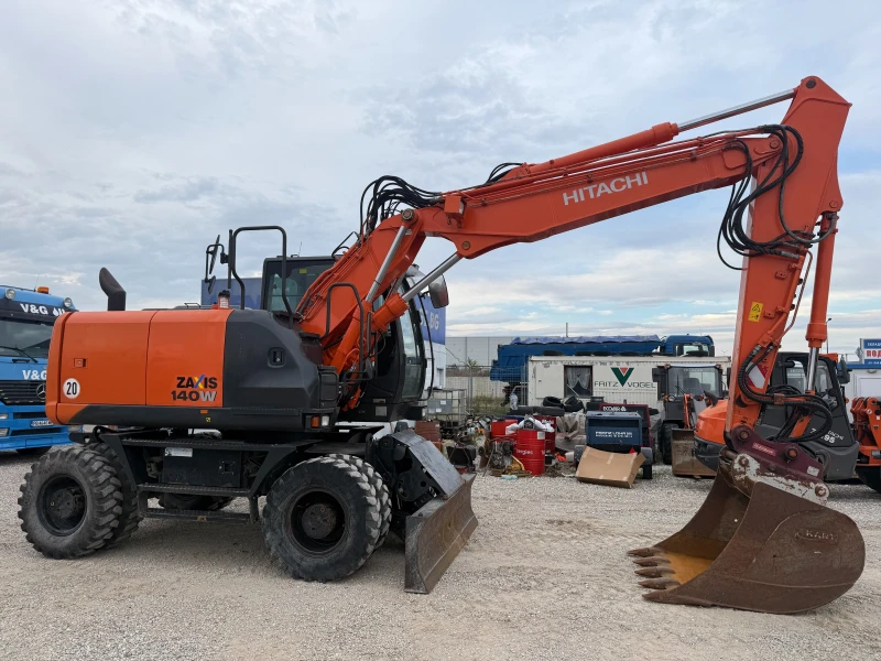 Багер Hitachi ZX 140W-5B, снимка 12 - Индустриална техника - 52537581
