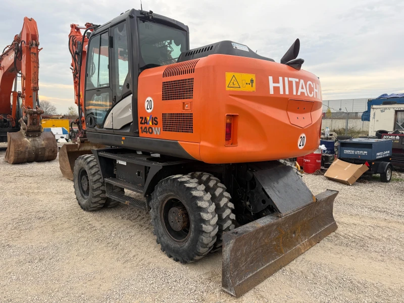 Багер Hitachi ZX 140W-5B, снимка 8 - Индустриална техника - 52537581