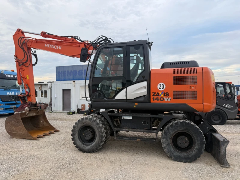 Багер Hitachi ZX 140W-5B, снимка 6 - Индустриална техника - 52537581