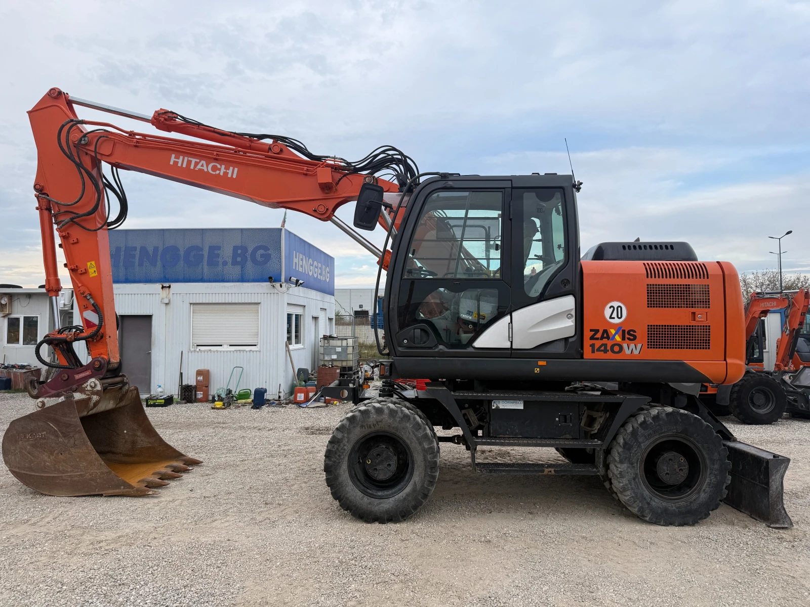  Hitachi ZX 140W-5B | Mobile.bg   1