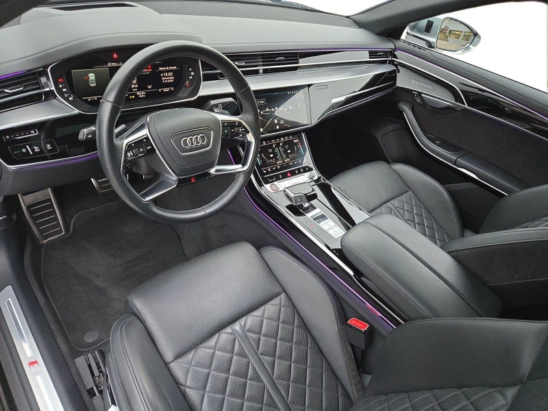 Audi S8 4.0TFSI/571HP/PANO/LASER/B&O/HUD/360/307vpr, снимка 10 - Автомобили и джипове - 50036545