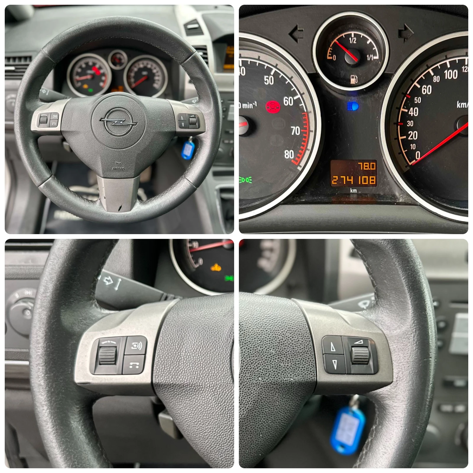 Opel Zafira 1.6i 105HP LPG 6+ 1  | Mobile.bg   14