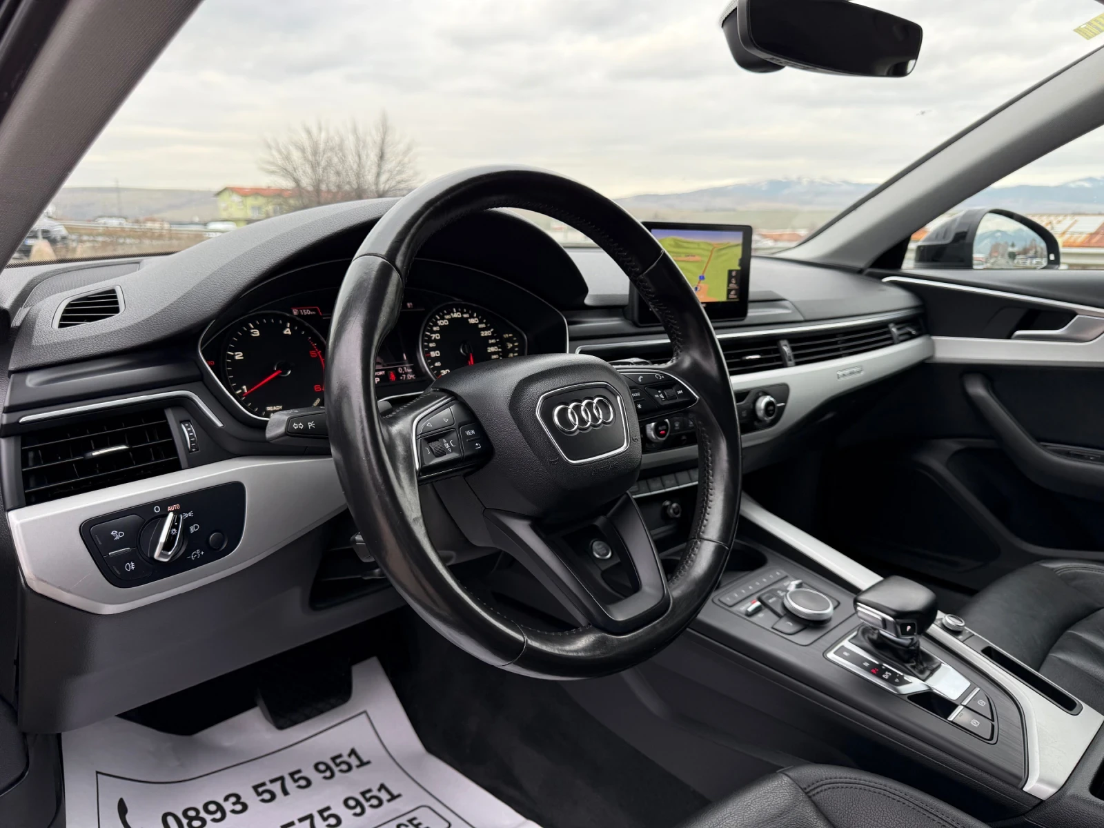 Audi A4 2.0-TDI-quattro-167.000km-КАТО ЧИСТО НОВА-ЛЕД-ТОП - изображение 7