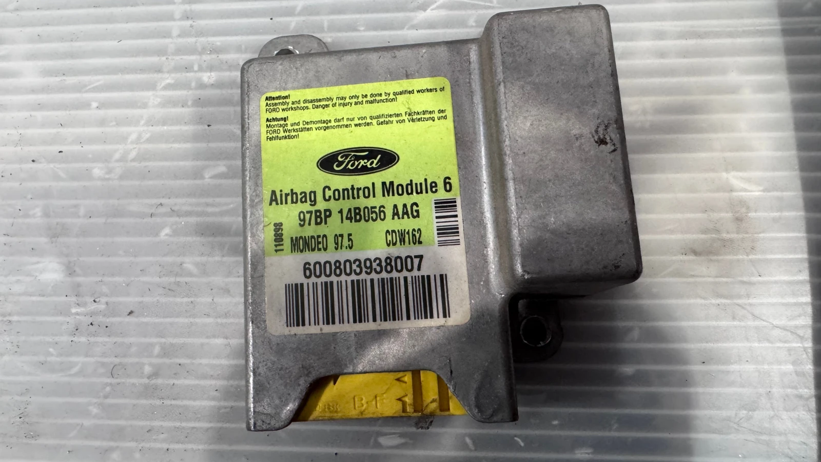 Airbag  /  /  a Ford Mondeo - 97BP14B056AAG | Mobile.bg   2