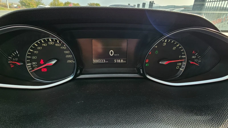 Peugeot 308 1.6HDI--Allure--100.000km, снимка 9 - Автомобили и джипове - 47624349