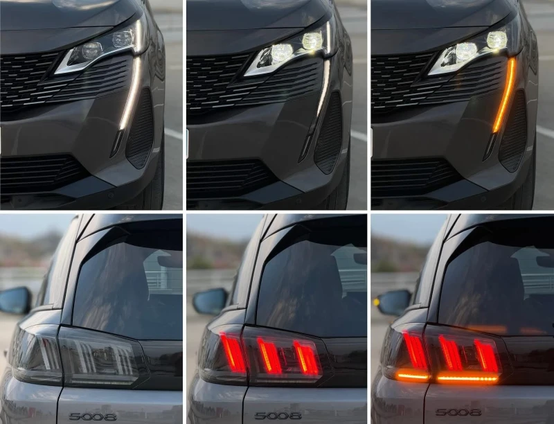 Peugeot 5008 - 2.0 BlueHDI - EAT8 - GT-line - Keyless - Led -, снимка 16 - Автомобили и джипове - 51110783