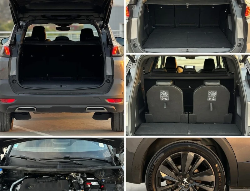 Peugeot 5008 - 2.0 BlueHDI - EAT8 - GT-line - Keyless - Led -, снимка 17 - Автомобили и джипове - 51110783