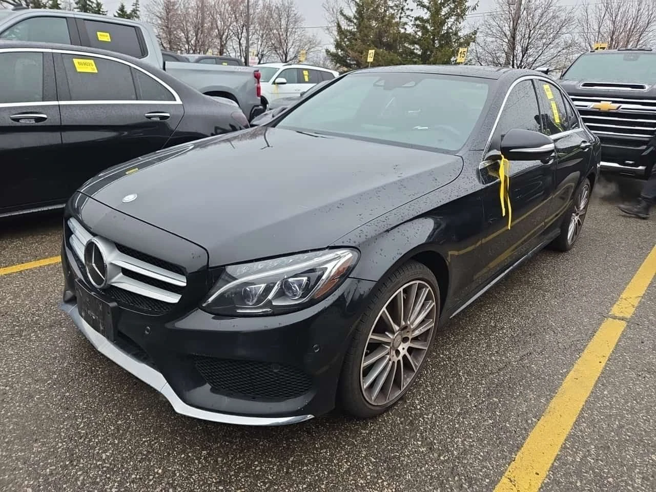 Mercedes-Benz C 400 AMG * KEYLESS * BURMESTER * CARFAX | Mobile.bg � ����������� 1