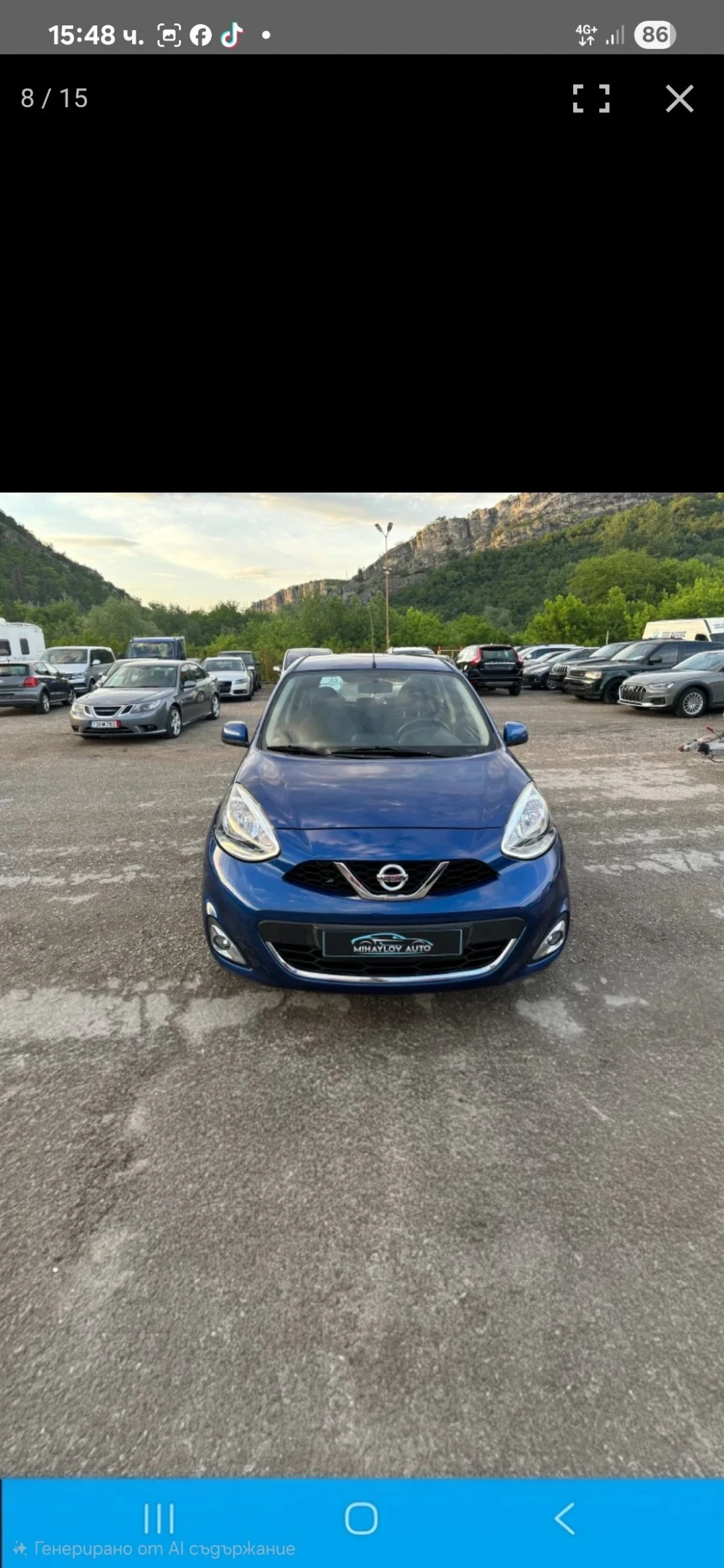 Nissan Micra, снимка 10 - Автомобили и джипове - 55140132