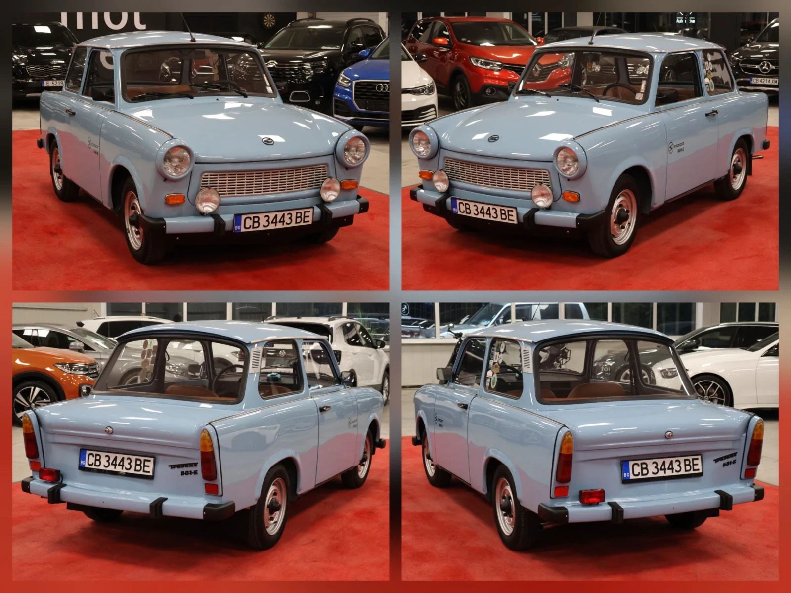 Trabant 601 L | Напълно реставриран, снимка 13 - Автомобили и джипове - 56144955