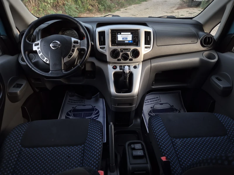 Nissan NV200 1.5 DCI * 7места* камера* нави* , снимка 7 - Бусове и автобуси - 51647348