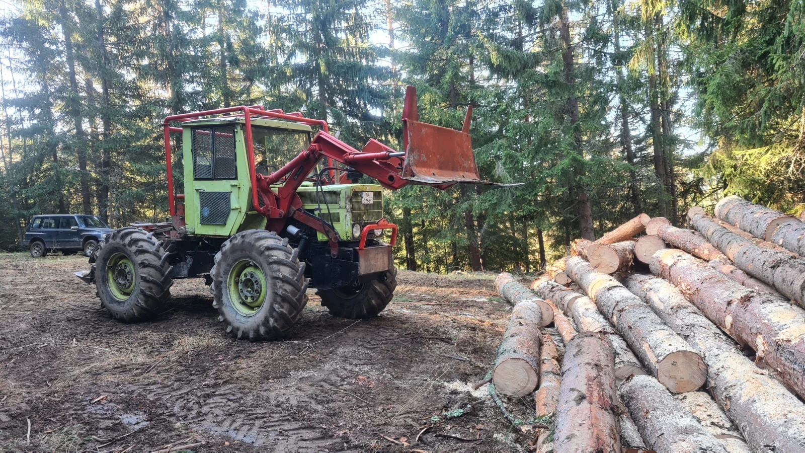 Специализирани машини Машини за дърводобив MB TRAC 900 - изображение 2