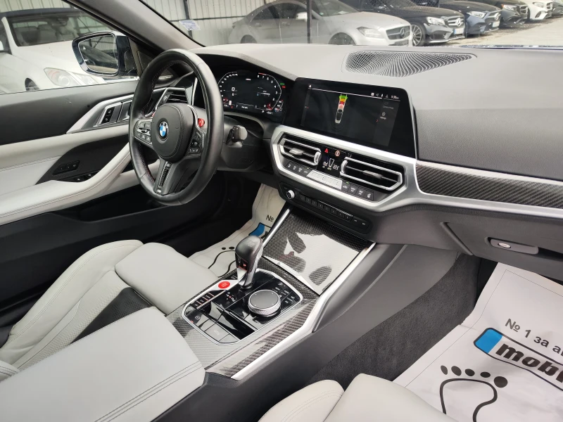 BMW M4 COMPETETION* CARBON* HARMANN* PODGREV* 360CAM* LIZ, снимка 10 - Автомобили и джипове - 50338359