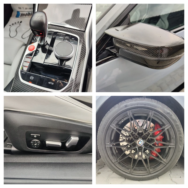 BMW M4 COMPETETION* CARBON* HARMANN* PODGREV* 360CAM* LIZ, снимка 13 - Автомобили и джипове - 50338359