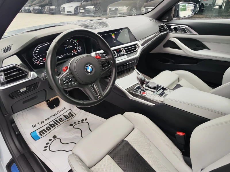 BMW M4 COMPETETION* CARBON* HARMANN* PODGREV* 360CAM* LIZ, снимка 8 - Автомобили и джипове - 50338359
