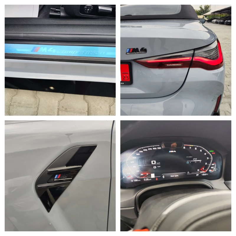BMW M4 COMPETETION* CARBON* HARMANN* PODGREV* 360CAM* LIZ, снимка 14 - Автомобили и джипове - 50338359