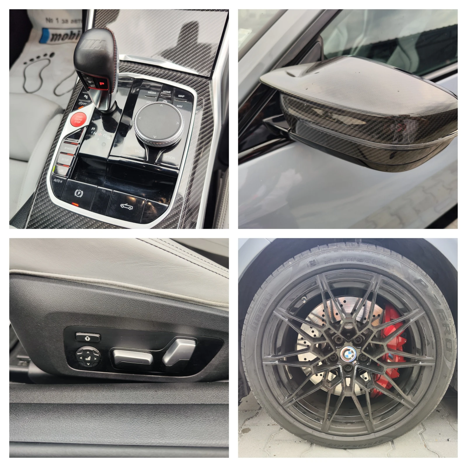 BMW M4 COMPETETION* CARBON* HARMANN* PODGREV* 360CAM* LIZ | Mobile.bg   13