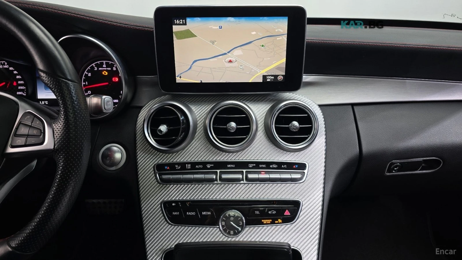 Mercedes-Benz C 43 AMG 4MATIC* HUD* НАВИ* ПАНО* АВТОКРЕДИТ, снимка 12 - Автомобили и джипове - 55709340