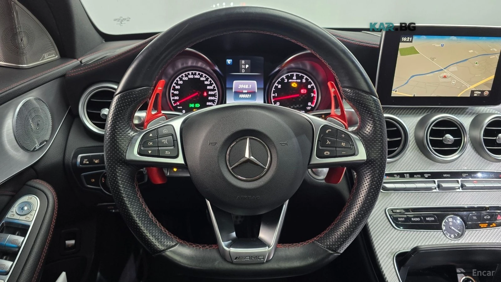 Mercedes-Benz C 43 AMG 4MATIC* HUD* НАВИ* ПАНО* АВТОКРЕДИТ, снимка 11 - Автомобили и джипове - 55709340