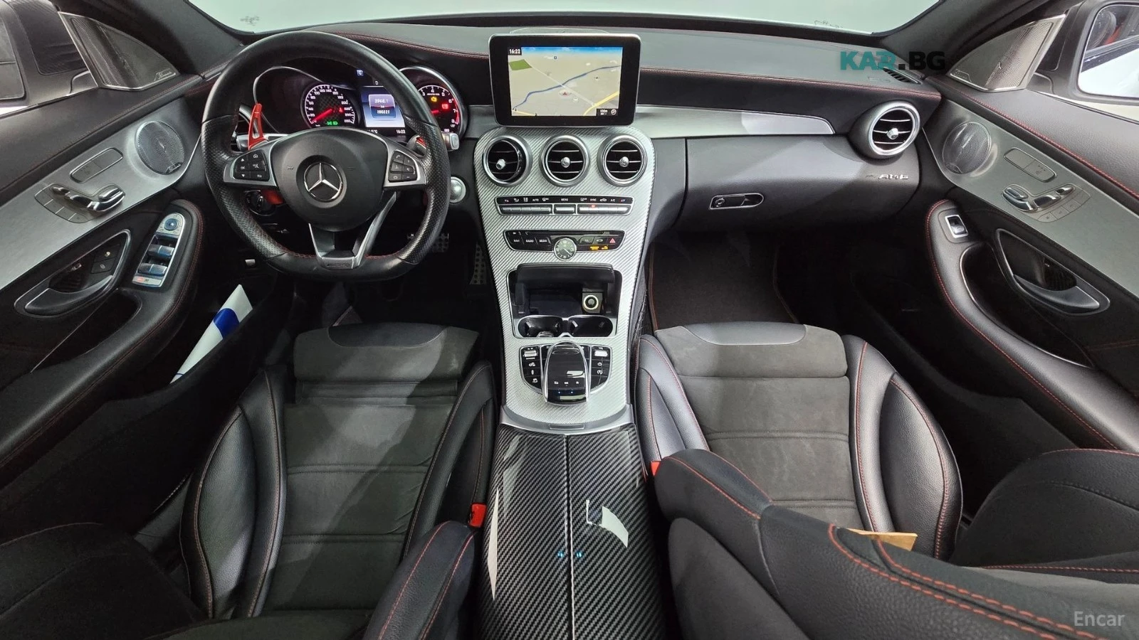 Mercedes-Benz C 43 AMG 4MATIC* HUD* НАВИ* ПАНО* АВТОКРЕДИТ, снимка 5 - Автомобили и джипове - 55709340