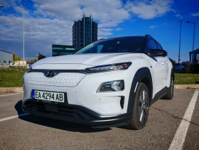 Hyundai Kona 64 kWh в Гаранция, Head-up, Термопомпа, KRELL Prem, снимка 1