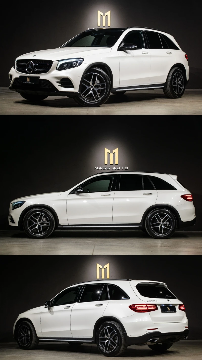 Mercedes-Benz GLC 350 d/4Matic/Airmatic/AMG/Burmester/360/РеаленПробег, снимка 3 - Автомобили и джипове - 51965153