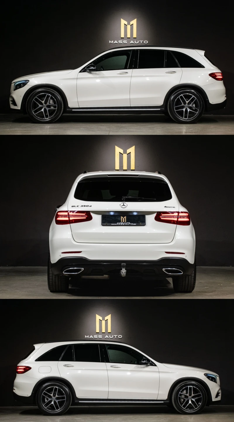 Mercedes-Benz GLC 350 d/4Matic/Airmatic/AMG/Burmester/360/РеаленПробег, снимка 4 - Автомобили и джипове - 51965153