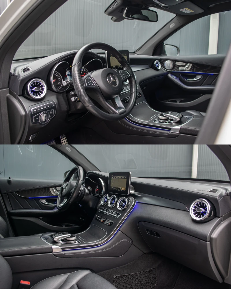 Mercedes-Benz GLC 350 d/4Matic/Airmatic/AMG/Burmester/360/РеаленПробег, снимка 6 - Автомобили и джипове - 51965153