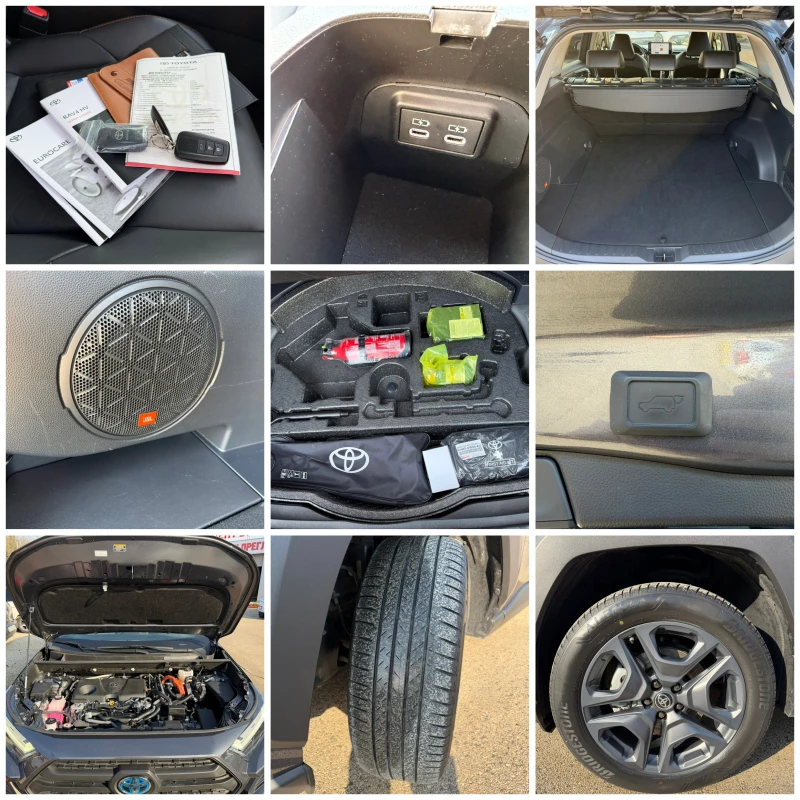 Toyota Rav4 2.5h ADVENTURE 222к.с JBL 4х4 с Гаранция. , снимка 16 - Автомобили и джипове - 52718755