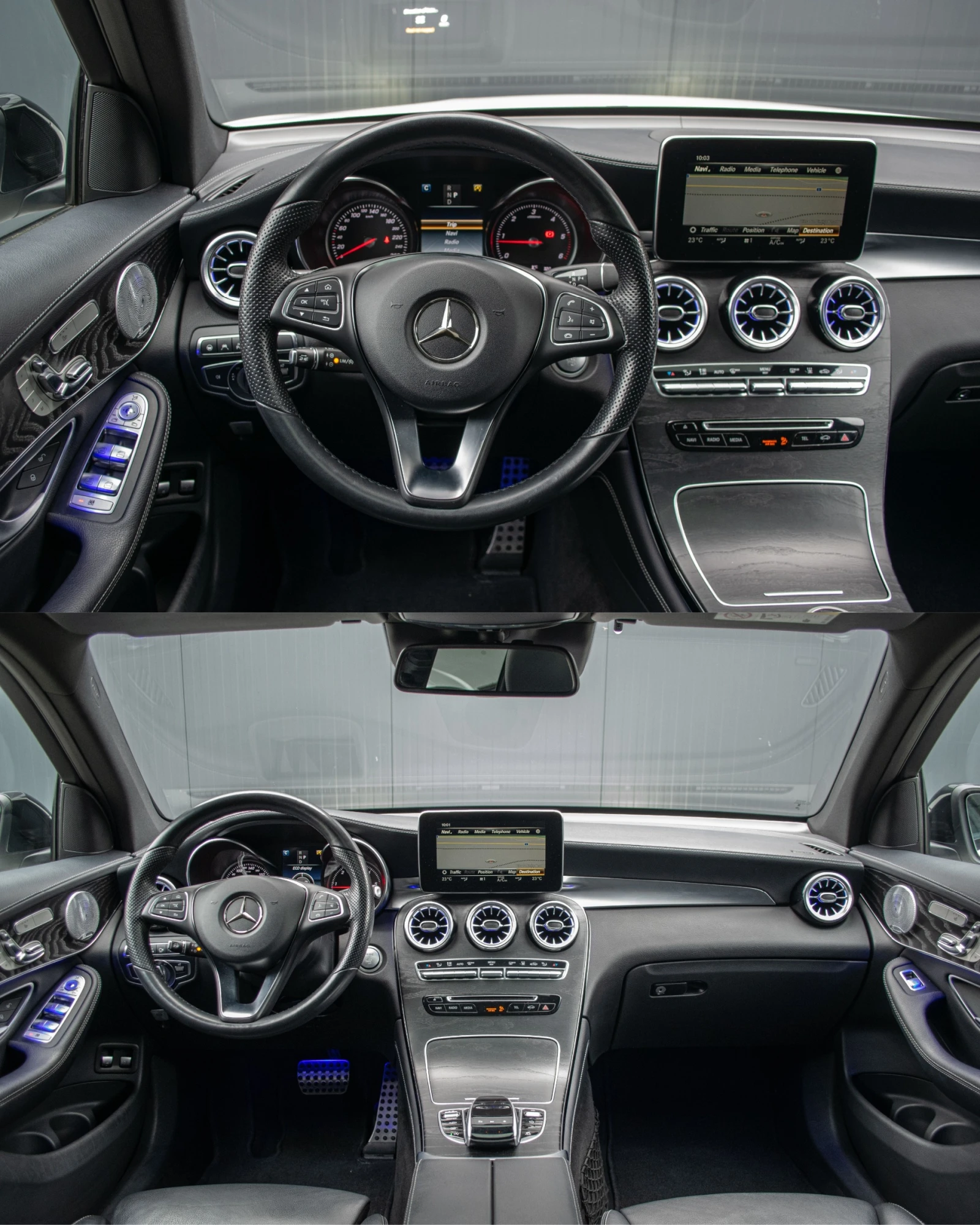 Mercedes-Benz GLC 350 d/4Matic/Airmatic/AMG/Burmester/360/РеаленПробег - изображение 5