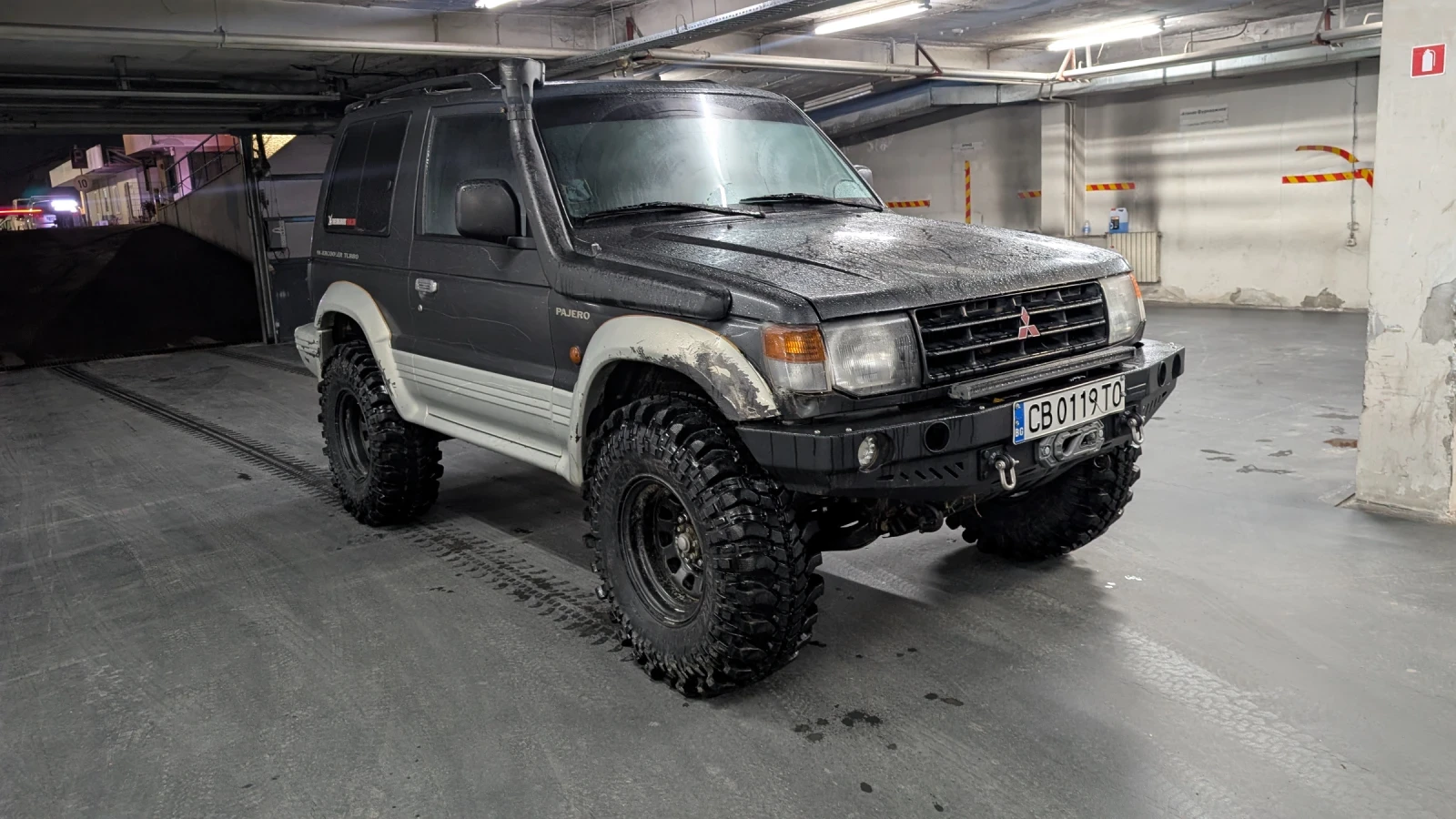 Mitsubishi Pajero 2.5TD Super Select - блокаж - рамата се чете - изображение 5