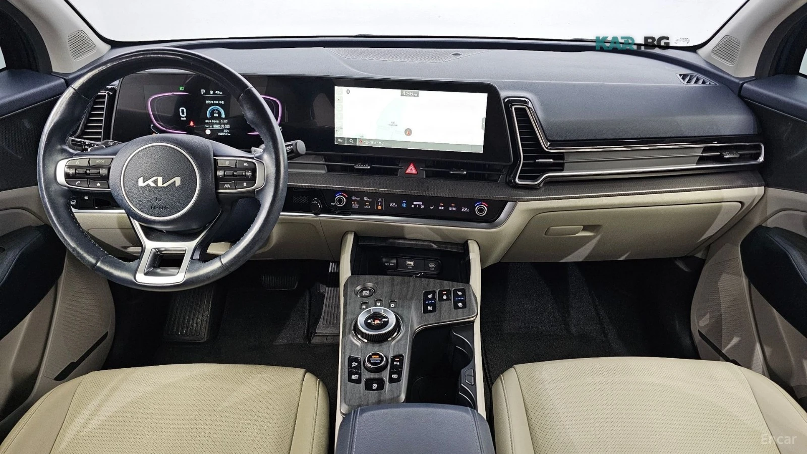 Kia Sportage 2.0D Noblesse 4x4* DISTRONIC* ПОДГРЕВ* ОБДУХВАНЕ* , снимка 8 - Автомобили и джипове - 56105592