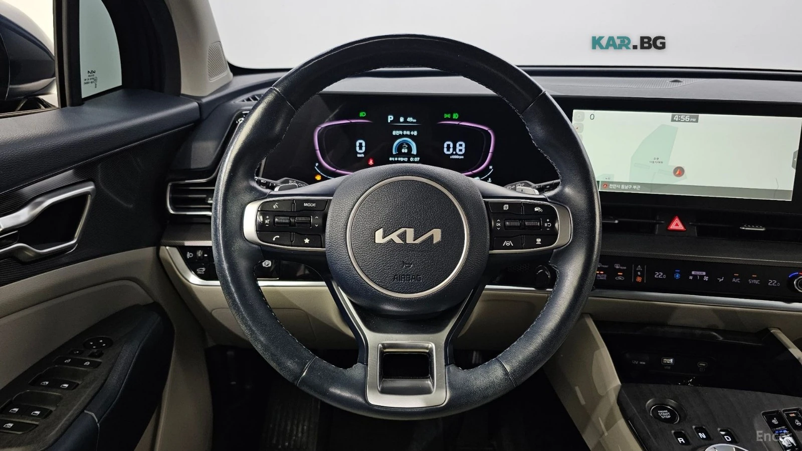 Kia Sportage 2.0D Noblesse 4x4* DISTRONIC* ПОДГРЕВ* ОБДУХВАНЕ* , снимка 9 - Автомобили и джипове - 56105592