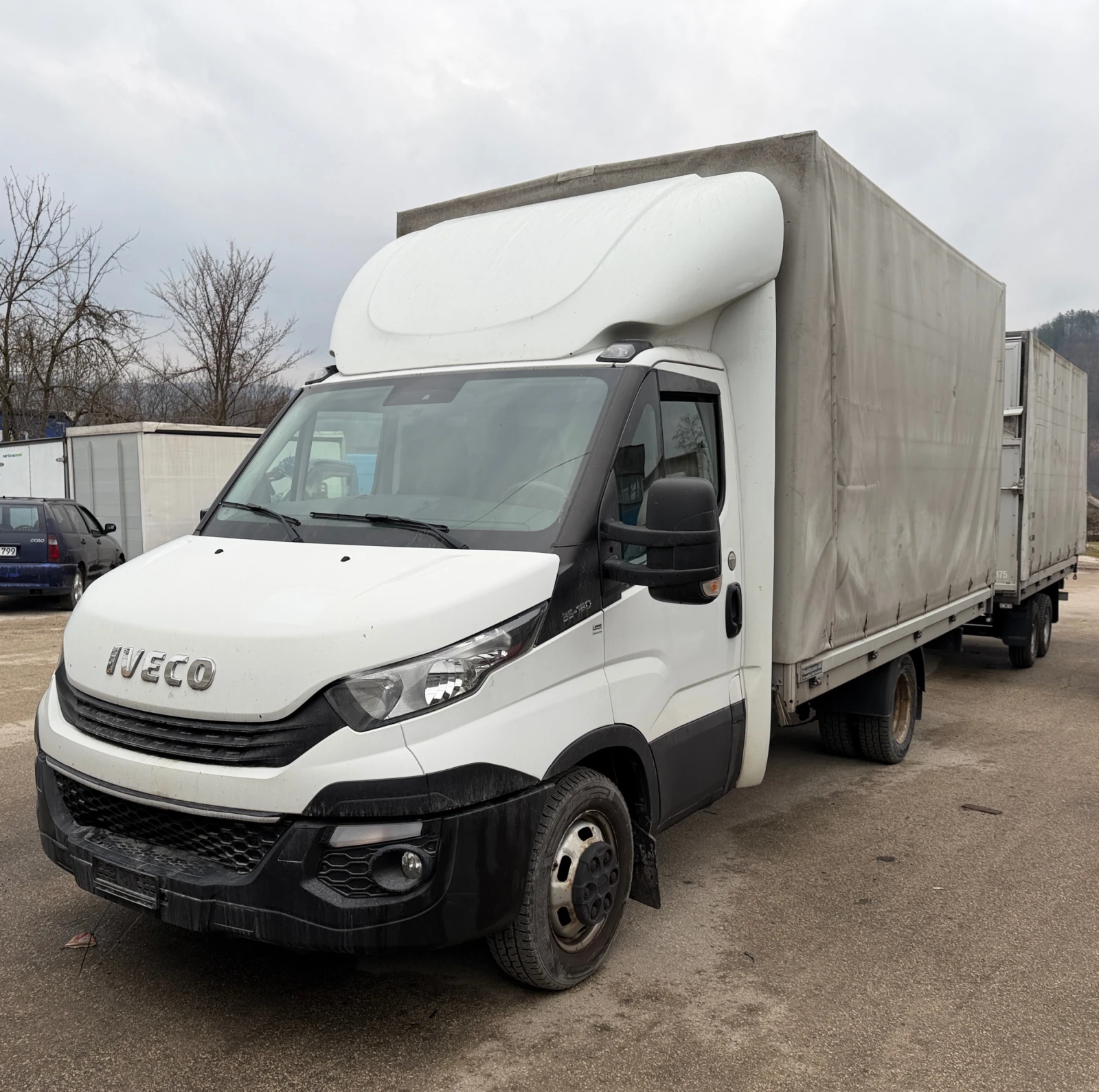Iveco Daily 35С18* КОМПОЗИЦИЯ* КЛИМА* 4.20m* 3.5т, снимка 2 - Бусове и автобуси - 53928474