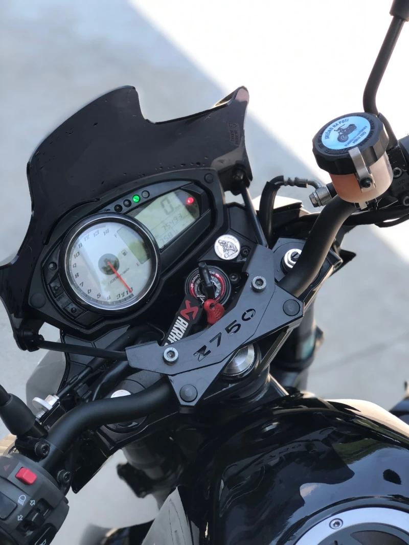 Kawasaki Z  750 А2 категория, снимка 4 - Мотоциклети и мототехника - 52557459