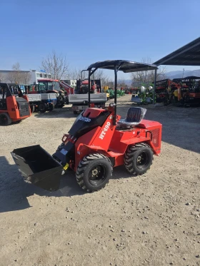 Мини челни товарачи Bobcat Бензинов, двуцилиндров китайски челен товарач