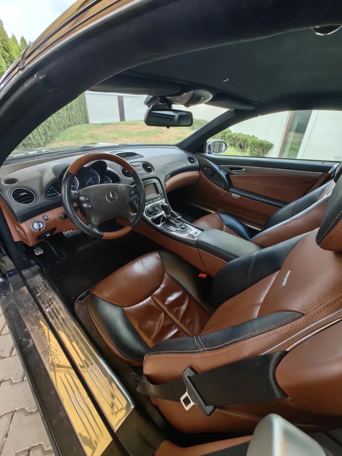 Mercedes-Benz SL сменена аудиосистема, нови джанти, нов кожен салон - изображение 5
