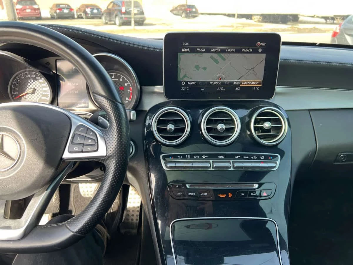 Mercedes-Benz C 43 AMG * CARFAX * BURMESTER * 360 КАМЕРИ, снимка 9 - Автомобили и джипове - 53714116