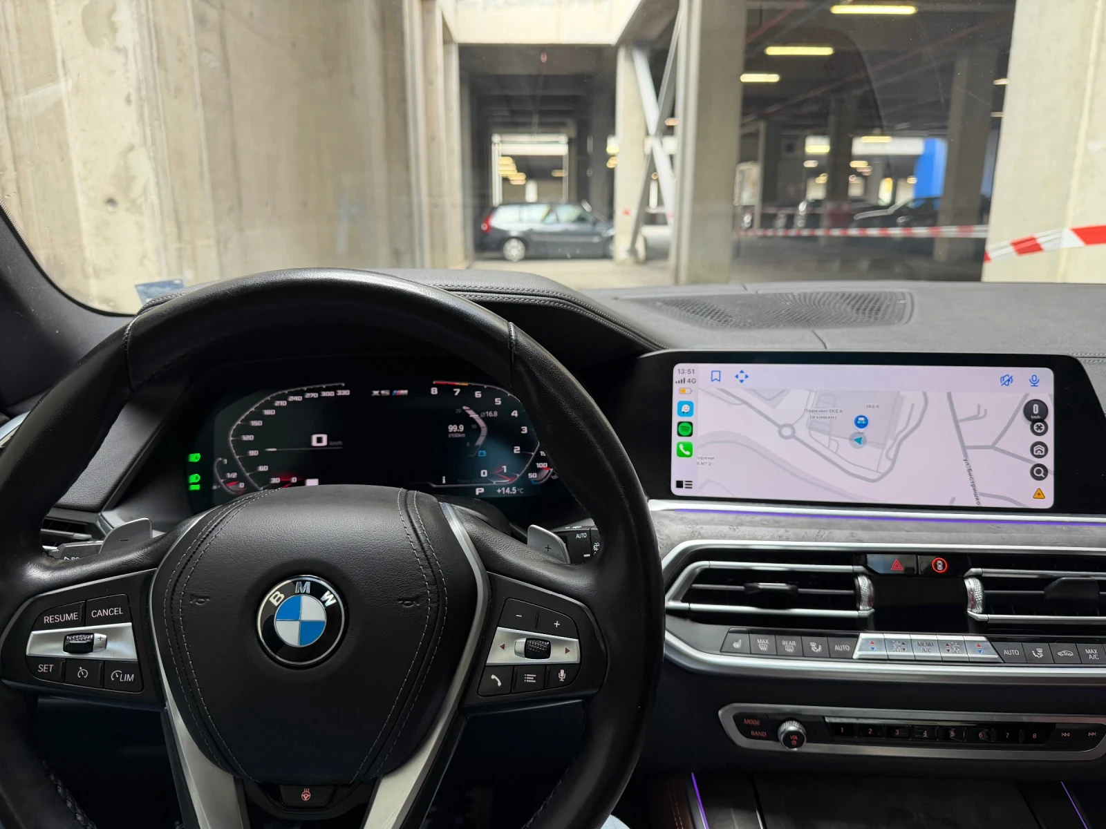 BMW X5 65208km/Individual/B58/LASER/HeadUp/Възд.окачване - изображение 6