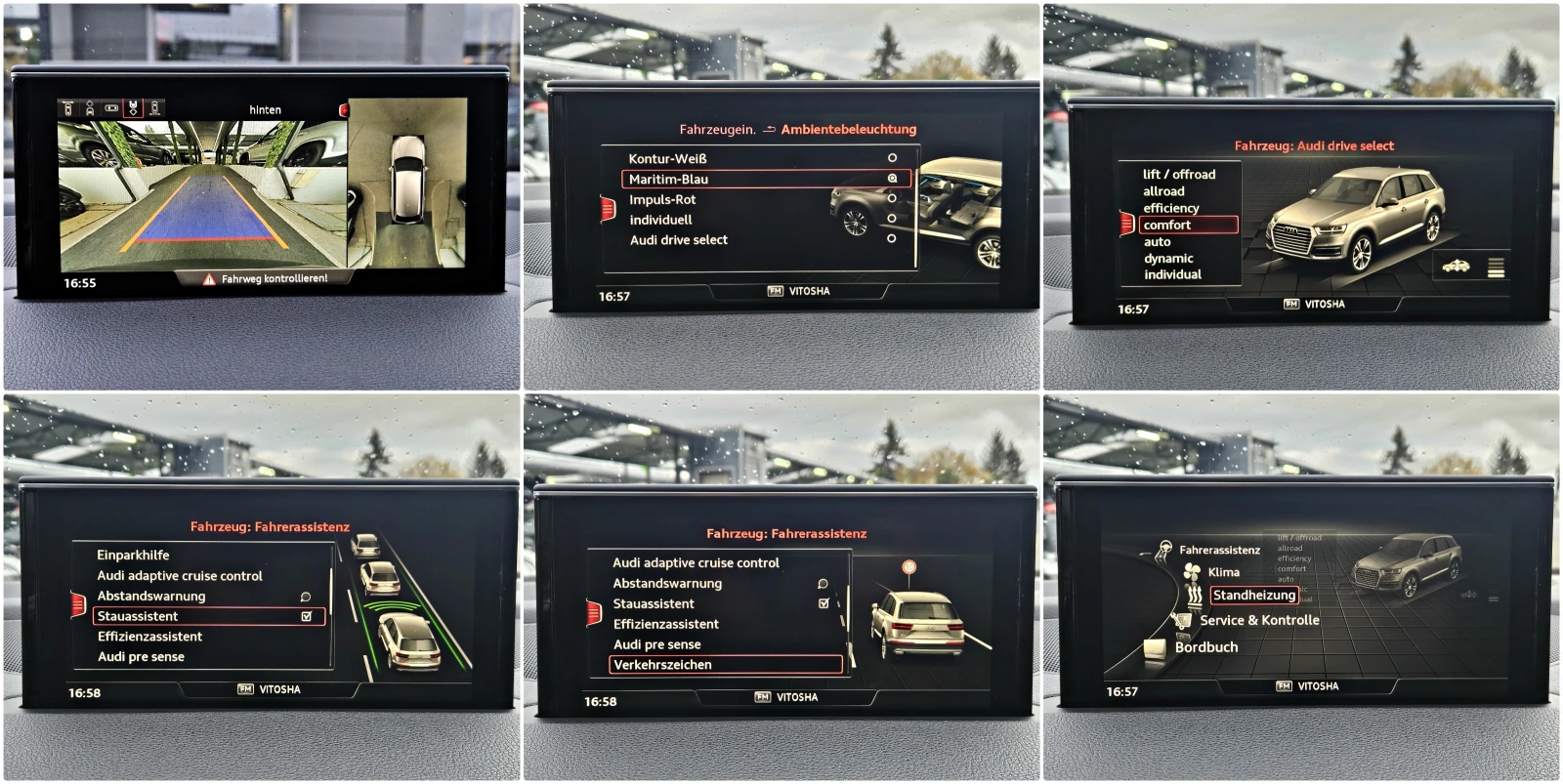 Audi Q7 S-LINE/7MESTA/��������/DISTR/PANO/360CAM/�����/LIZ | Mobile.bg � ����������� 14