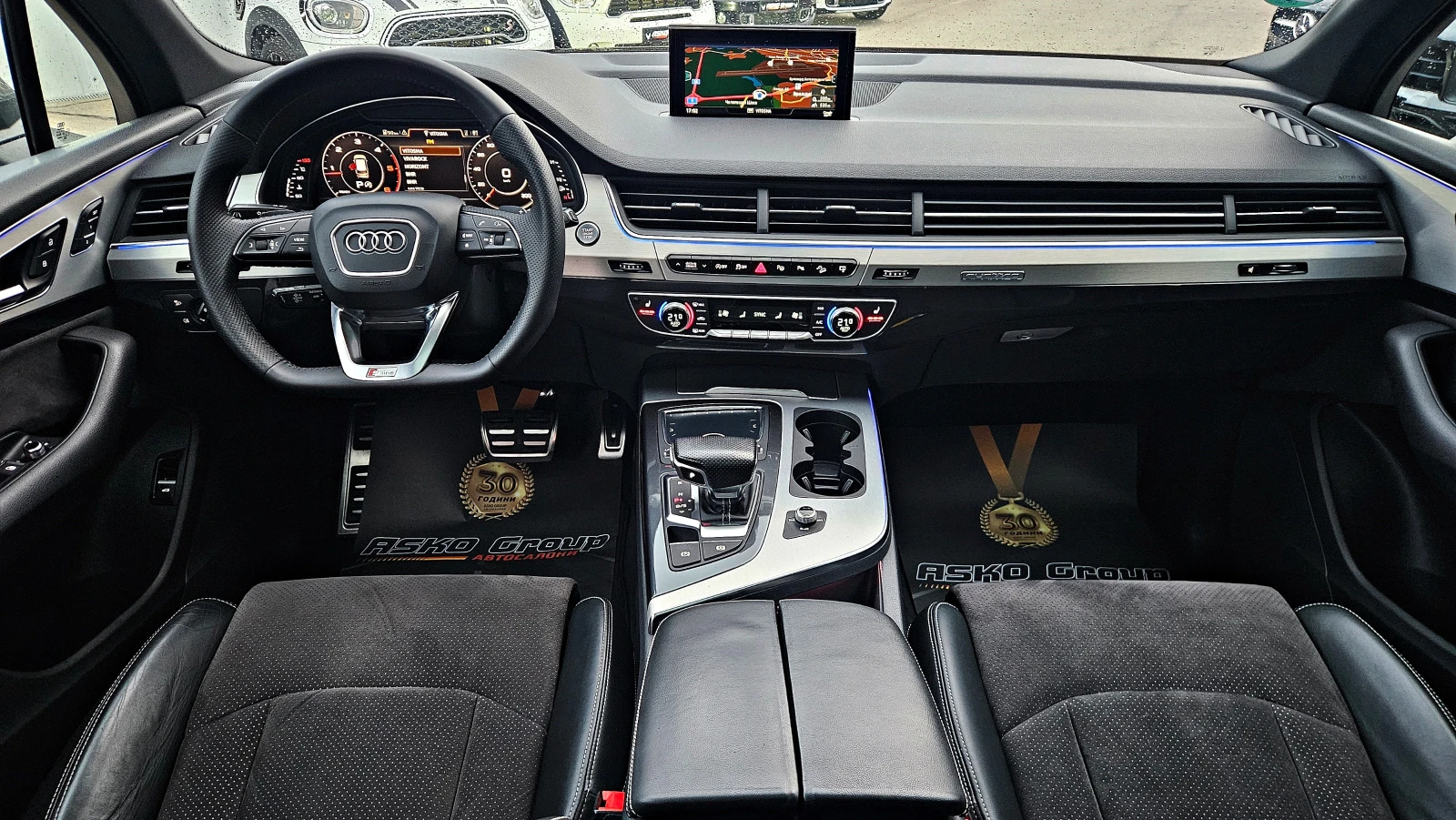 Audi Q7 S-LINE/7MESTA/��������/DISTR/PANO/360CAM/�����/LIZ | Mobile.bg � ����������� 9