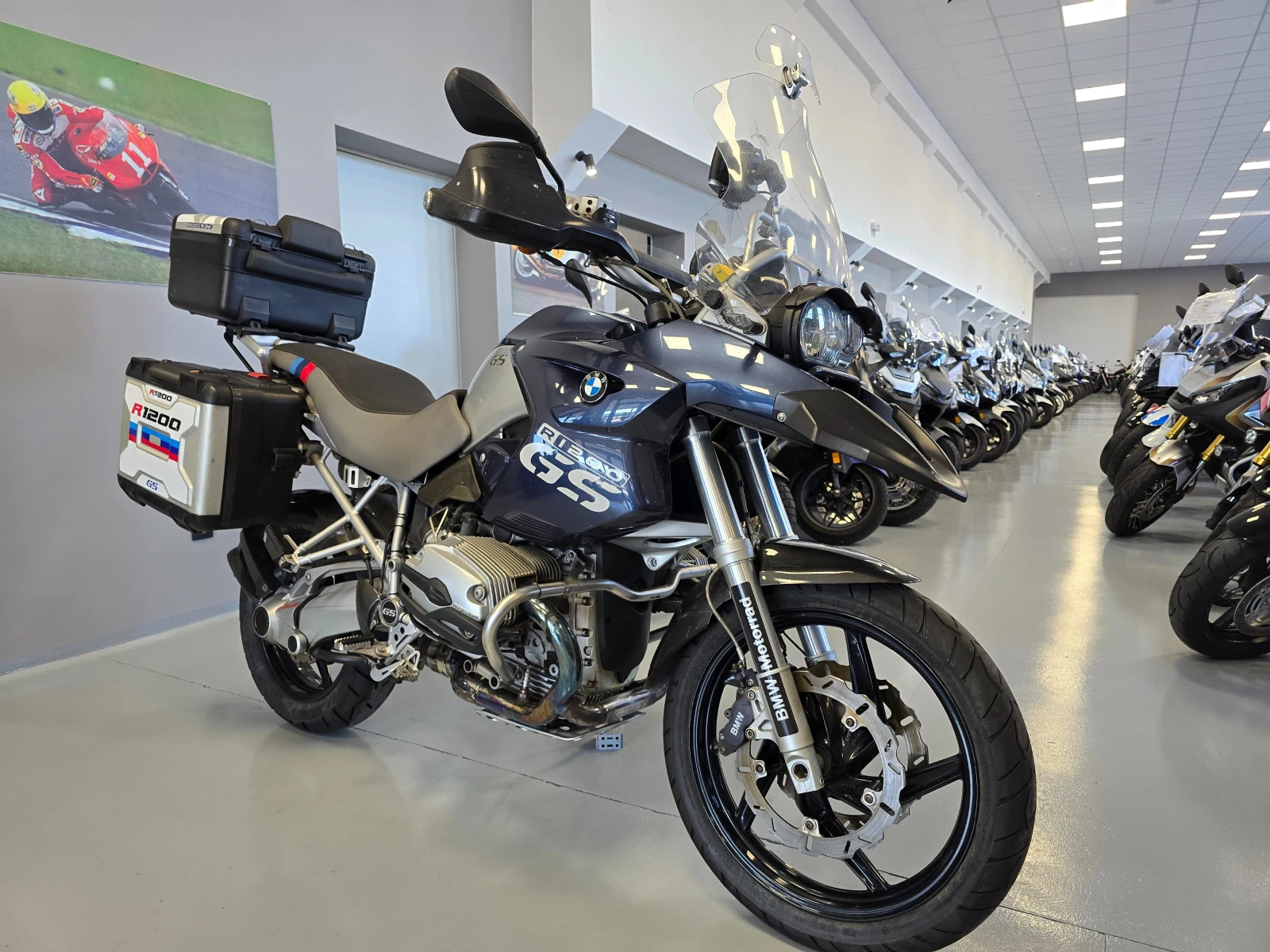 BMW R 1200 GS, Нави, Лед фар, ABS, Подгрев, Ohlins! - изображение 2