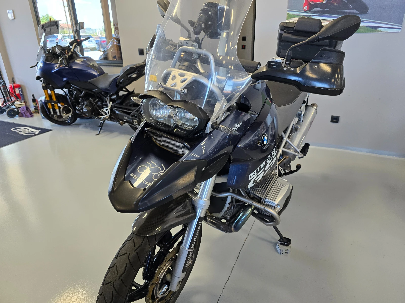 BMW R 1200 GS, Нави, Лед фар, ABS, Подгрев, Ohlins! - изображение 7