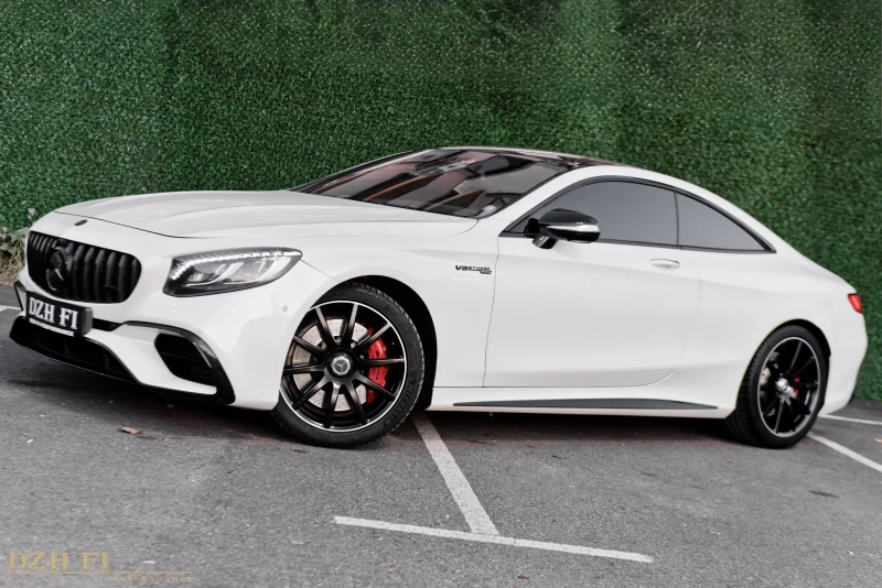 Mercedes-Benz S 63 AMG COUPE/SWAROVSKI/FACELIFT/DESIGNO/4MATIC/FULL MAX, снимка 3 - Автомобили и джипове - 52640993