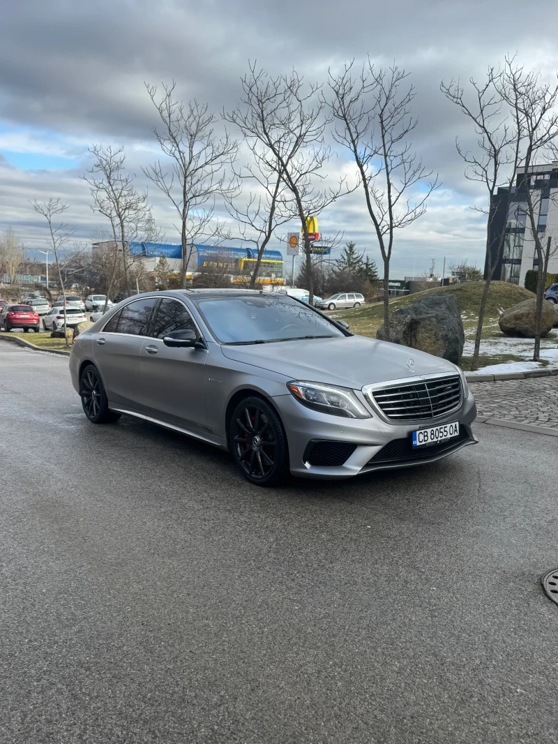 Mercedes-Benz S 63 AMG 4-MATIC* LONG* NIGHT VISION* ЛИЗИНГ, снимка 5 - Автомобили и джипове - 53123208