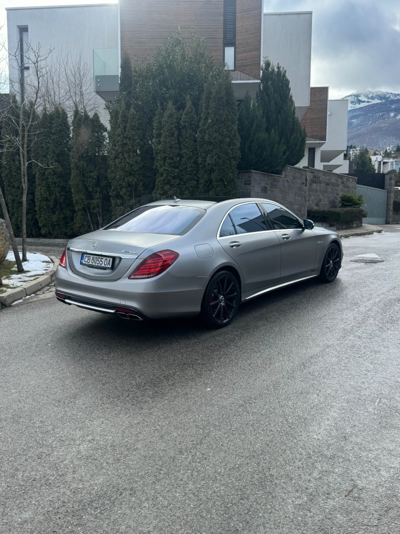 Mercedes-Benz S 63 AMG 4-MATIC* LONG* NIGHT VISION* ЛИЗИНГ, снимка 6 - Автомобили и джипове - 53123208