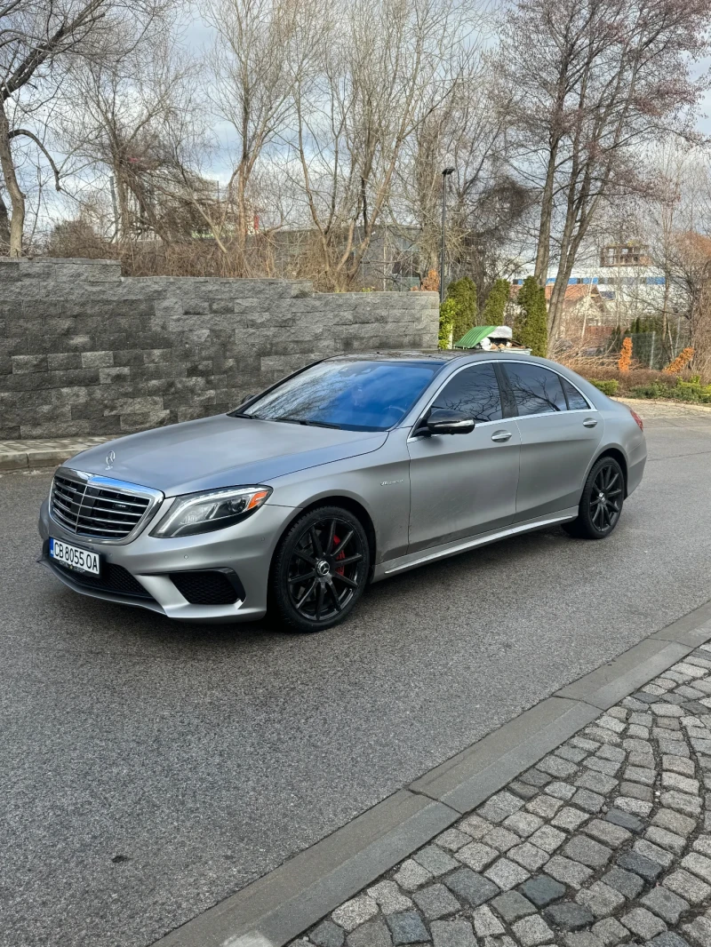 Mercedes-Benz S 63 AMG 4-MATIC* LONG* NIGHT VISION* ЛИЗИНГ, снимка 4 - Автомобили и джипове - 53123208