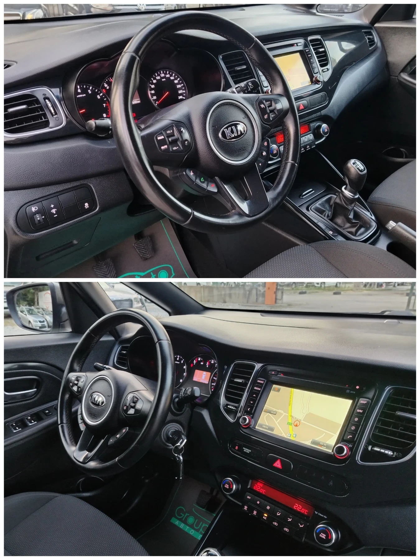 Kia Carens 1.6i-135к.с/НАВИГАЦИЯ/КЛИМАТРОНИК/ПАНОРАМА!!!  - изображение 9